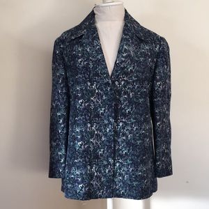 Dana Buchman blue blazer